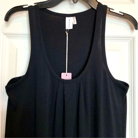BARE NECESSITIES - NWT - L Sz XS Relax, Recharge Long Chemise Lounge Dress/BLACK - Picture 3 of 13
